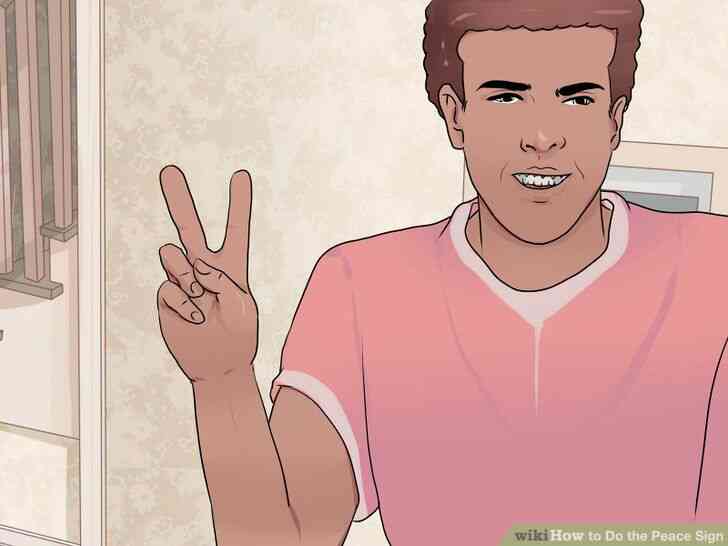 Image intitulée Faire le Signe de la Paix de l